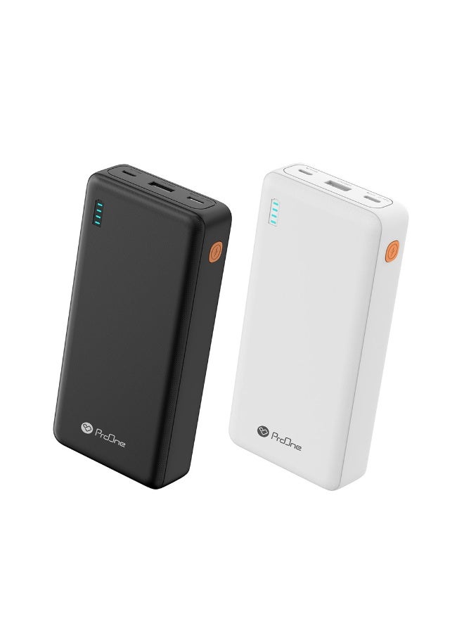 ProOne PPB5212 20000mAh Power Bank - Black - Image 1